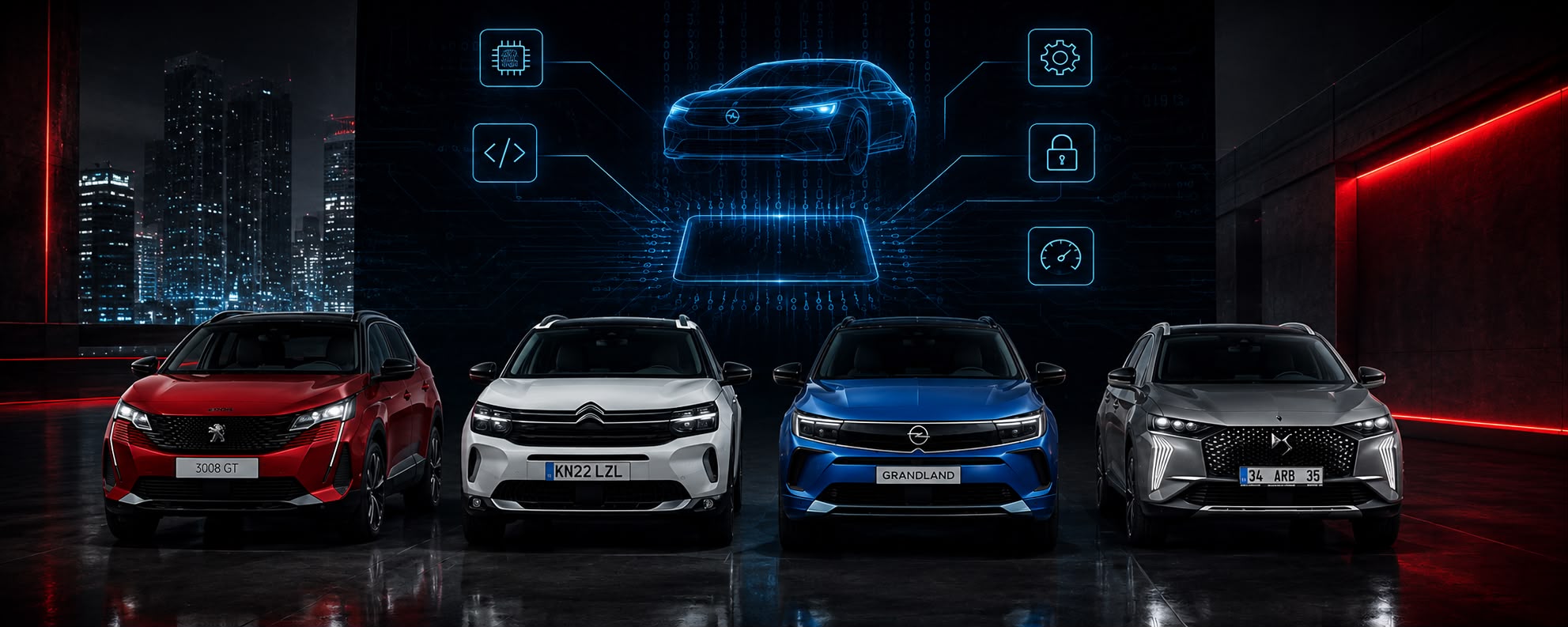 Peugeot Citroen Opel DS